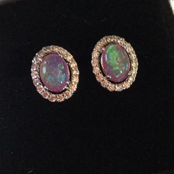 Boutique Jewelry - Exquisite Pink Opalite Earrings