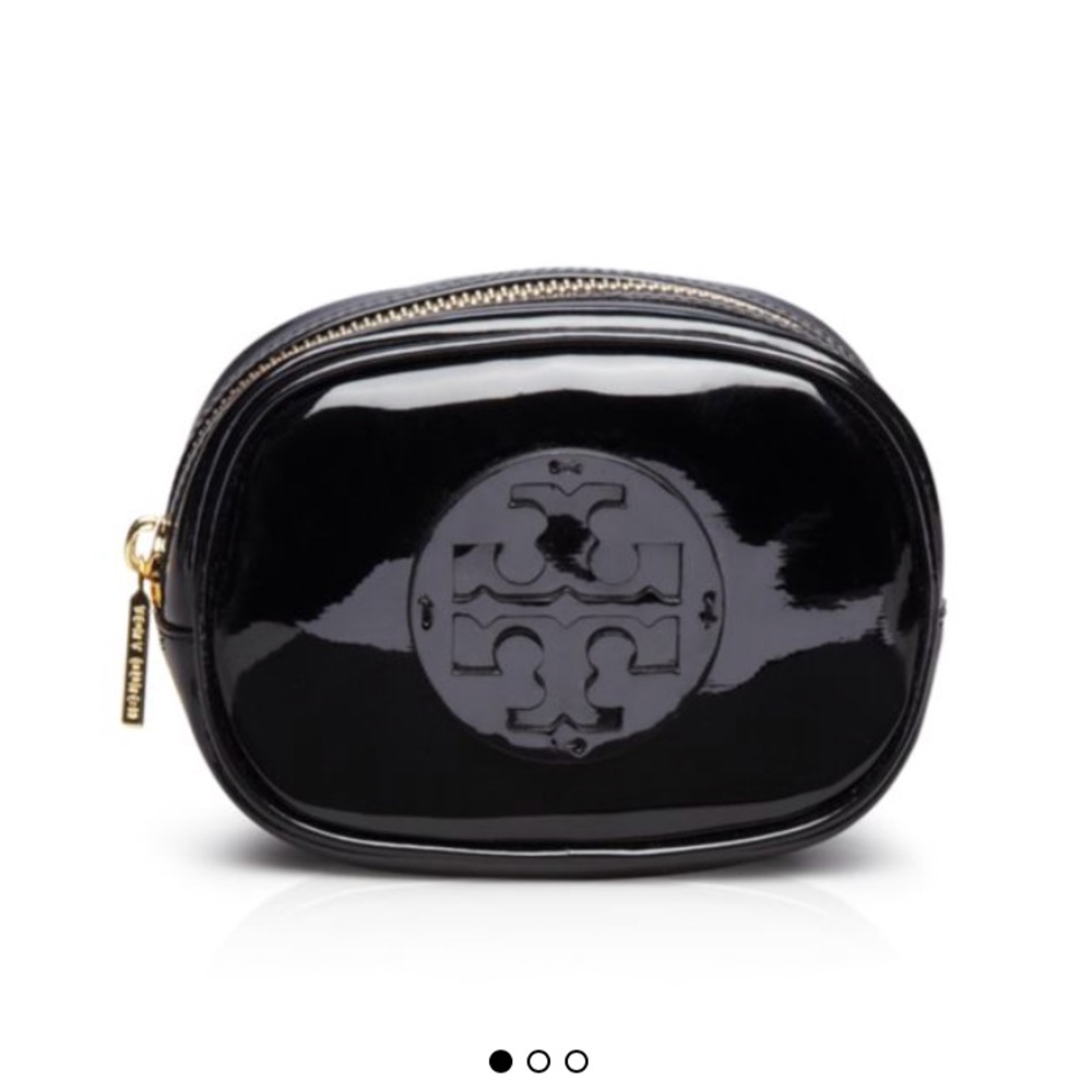 Authentic Tory Burch cosmetics bag