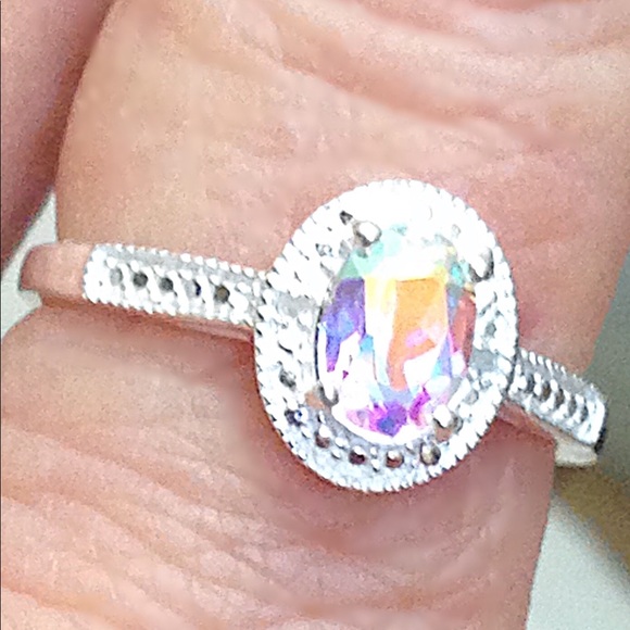 Jewelry - Mercury Mystic Topaz, Diamond accent