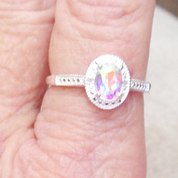 Mercury Mystic Topaz, Diamond accent - Picture 2 of 3