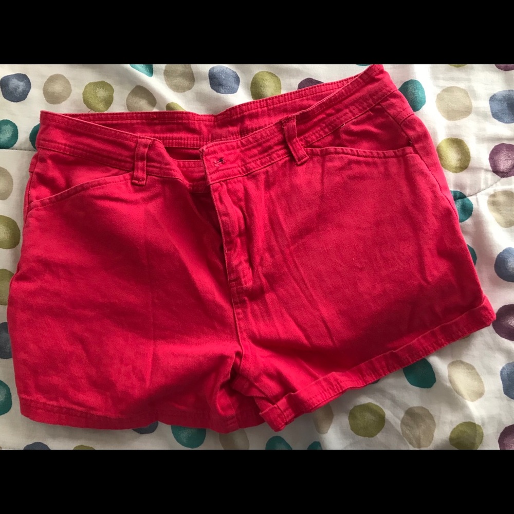 Pink shorts
