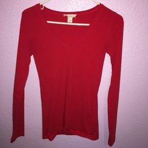 RED LONG SLEEVE