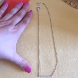 Authentic Swarovski 🦆silver necklace