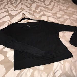 Nike boatneck long sleeve top size M
