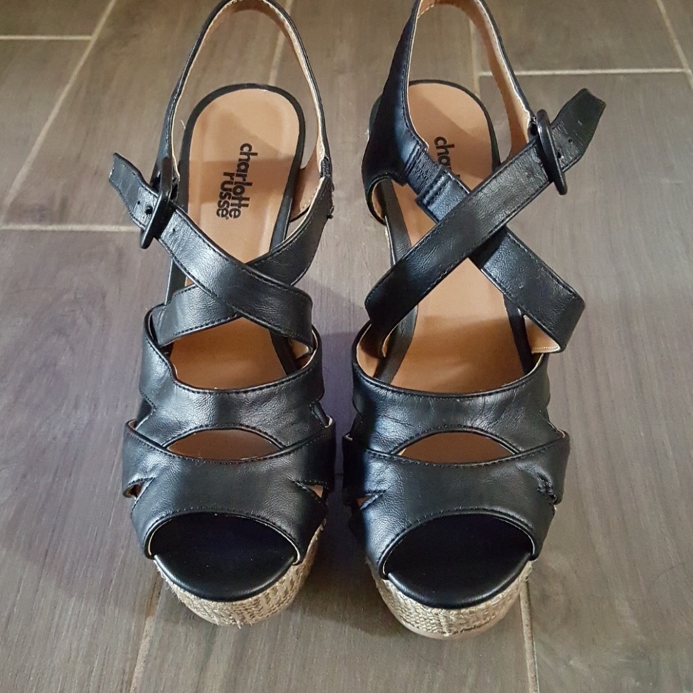 REDUCED: Charlotte Russe Sandal Wedges