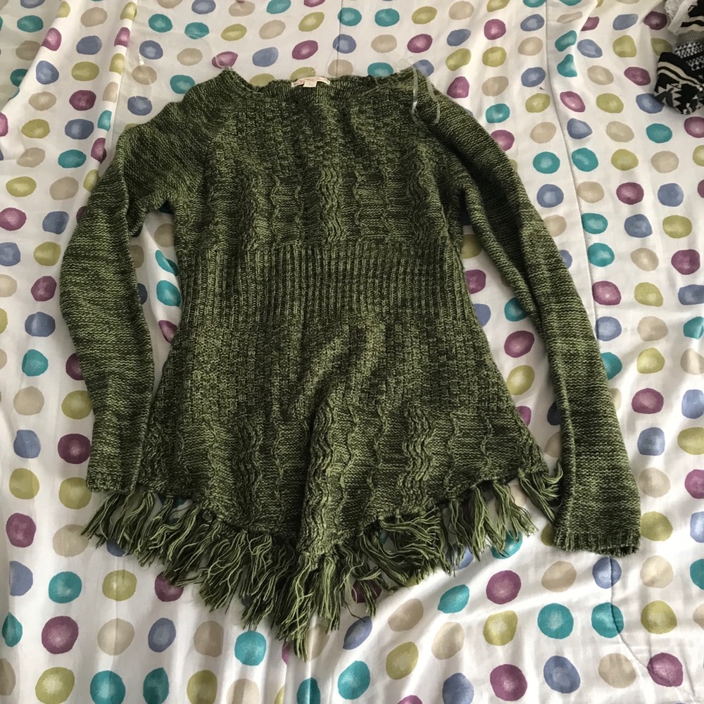 Green sweater
