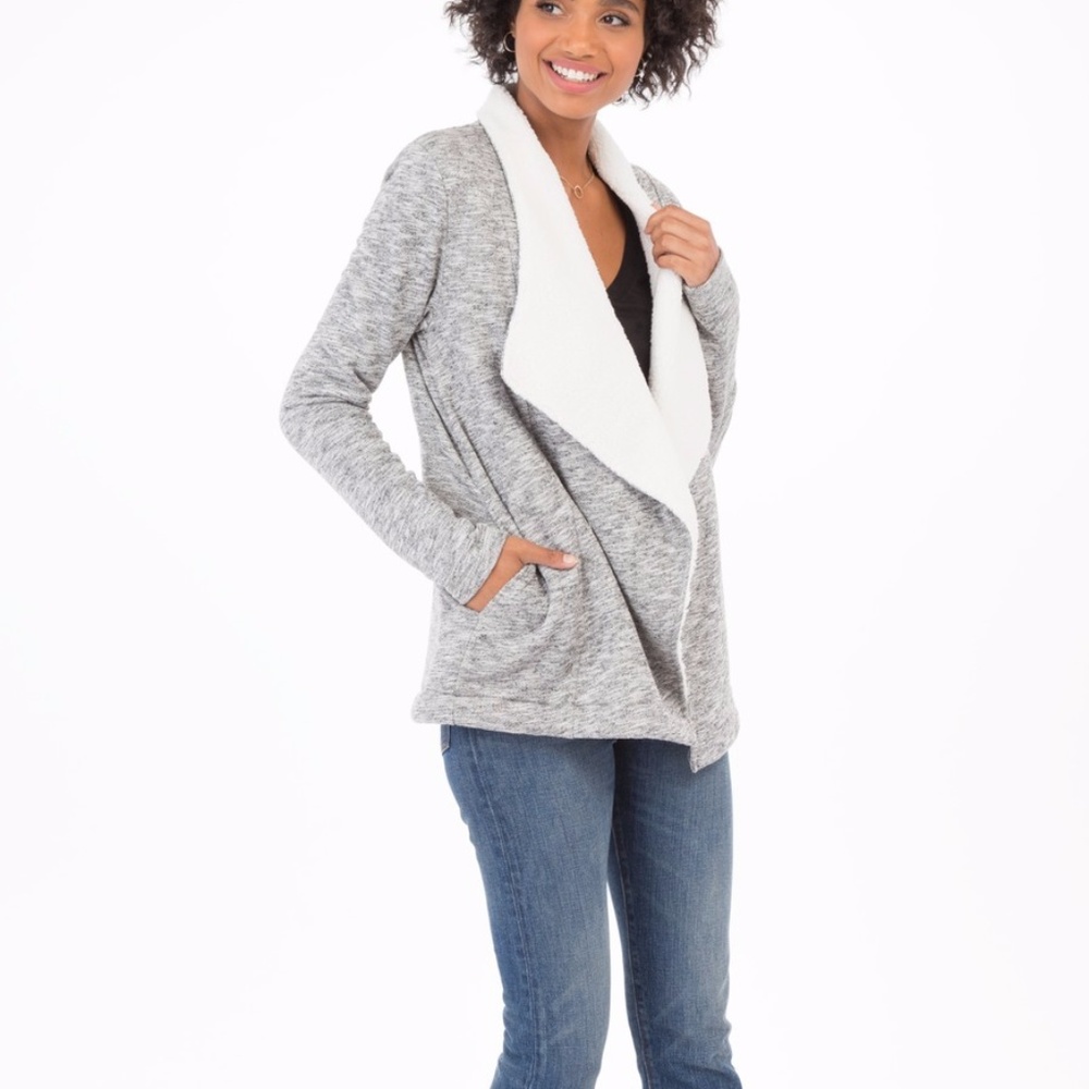 NWT // Z Supply Sherpa Sweater Cardigan - Picture 6 of 8
