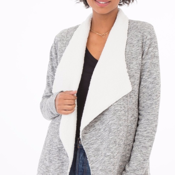 NWT // Z Supply Sherpa Sweater Cardigan - Picture 5 of 8