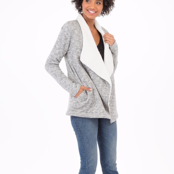 NWT // Z Supply Sherpa Sweater Cardigan - Picture 6 of 8