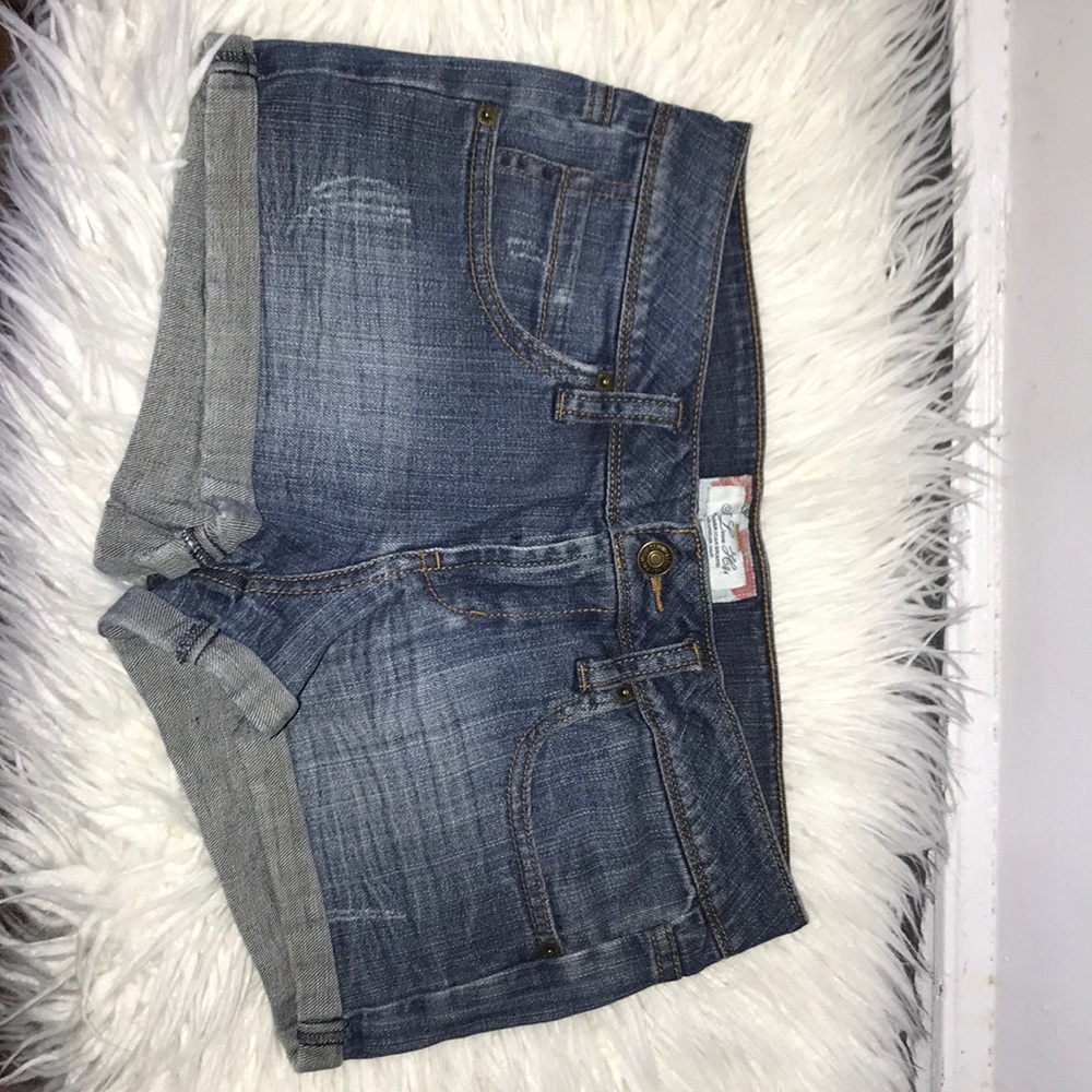 Denim shorts