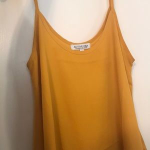 Mustard Yellow Tank