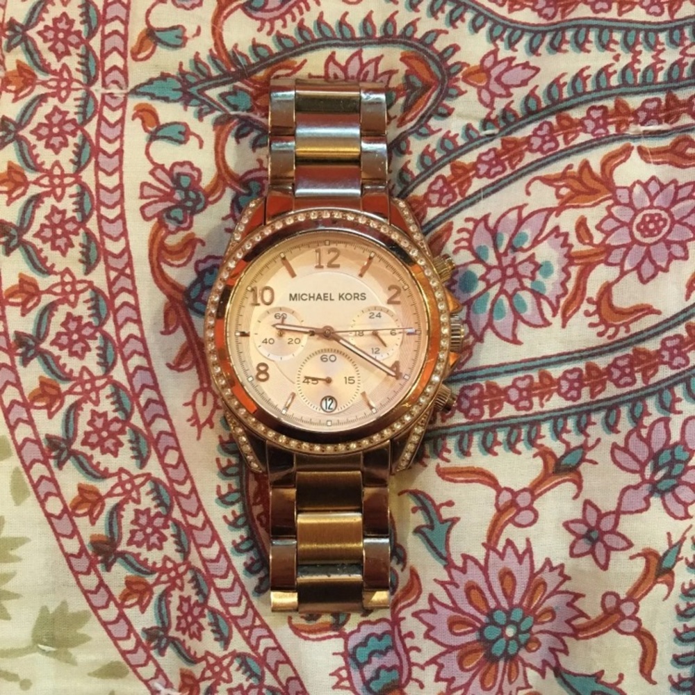 Michael Kors Rose Gold Watch