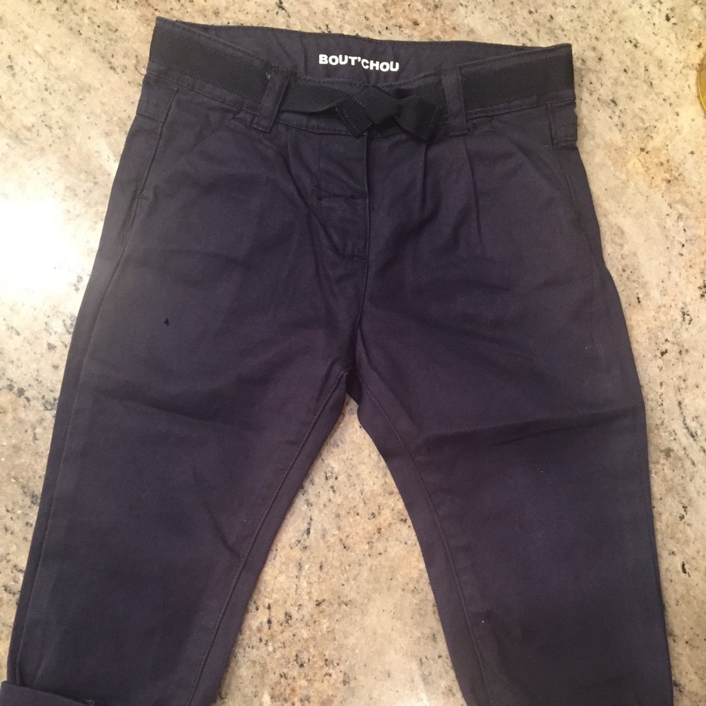 French designed marine blue pants size 18M