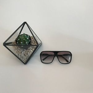 Marc Jacobs Flat Top Aviator Sunglasses