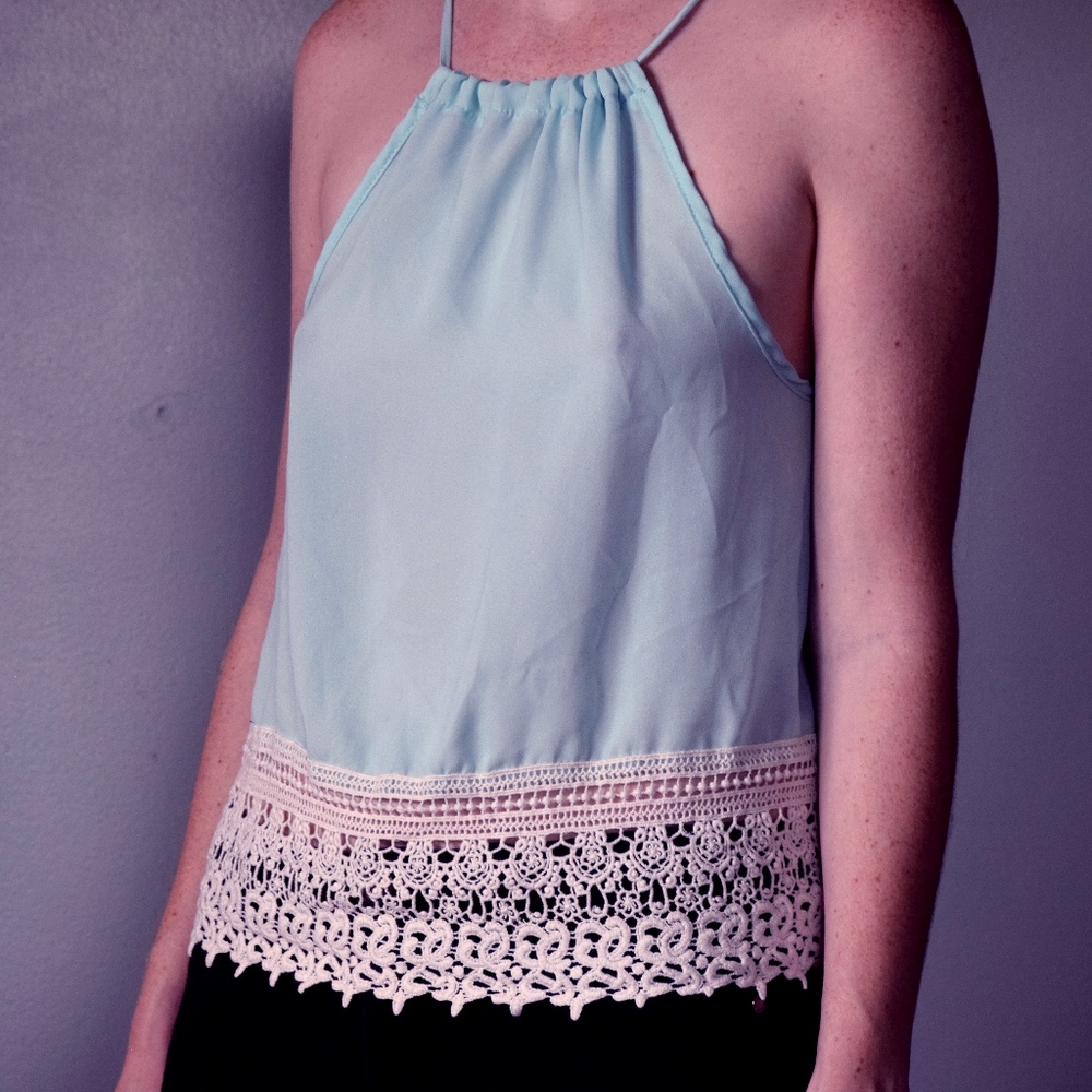 Cute Blue top