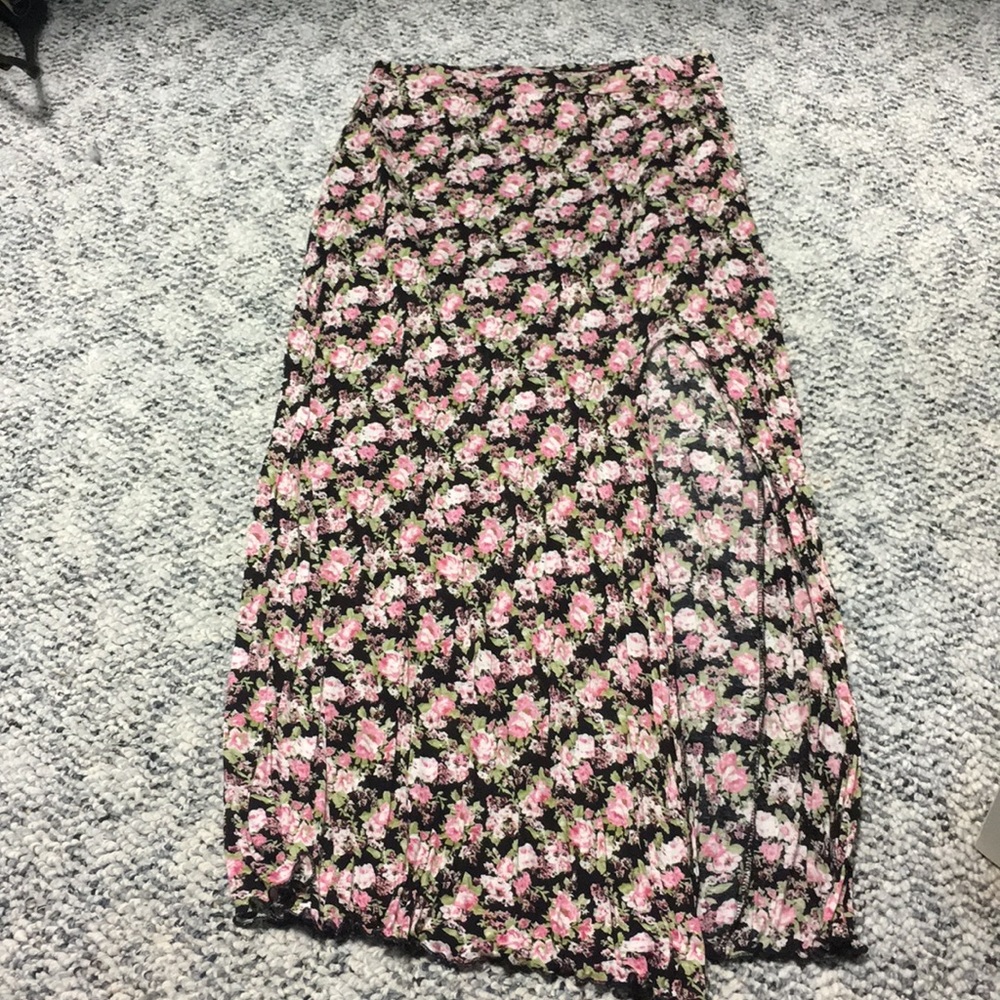 Floral Maxi Skirt