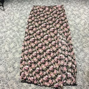 Floral Maxi Skirt