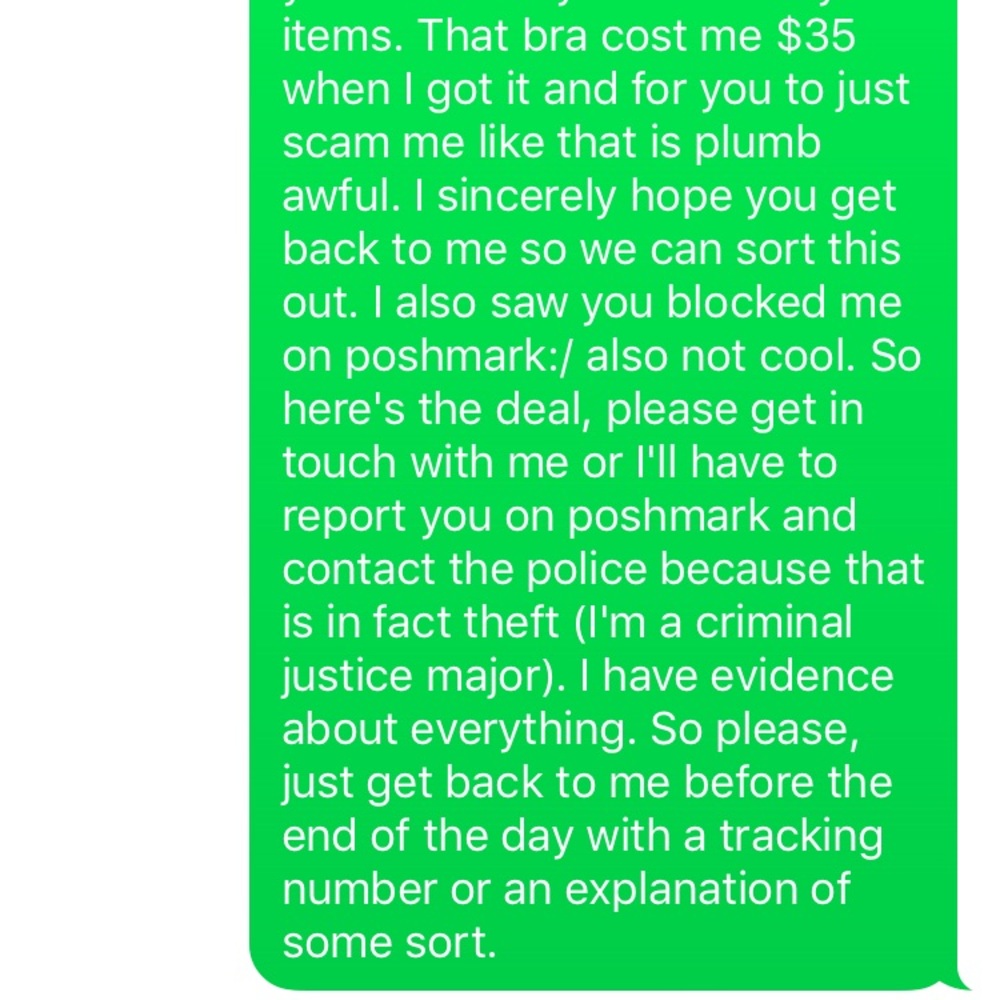 SCAMMER!!!⚠️⚠️⚠️⚠️⚠️ - Picture 8 of 8