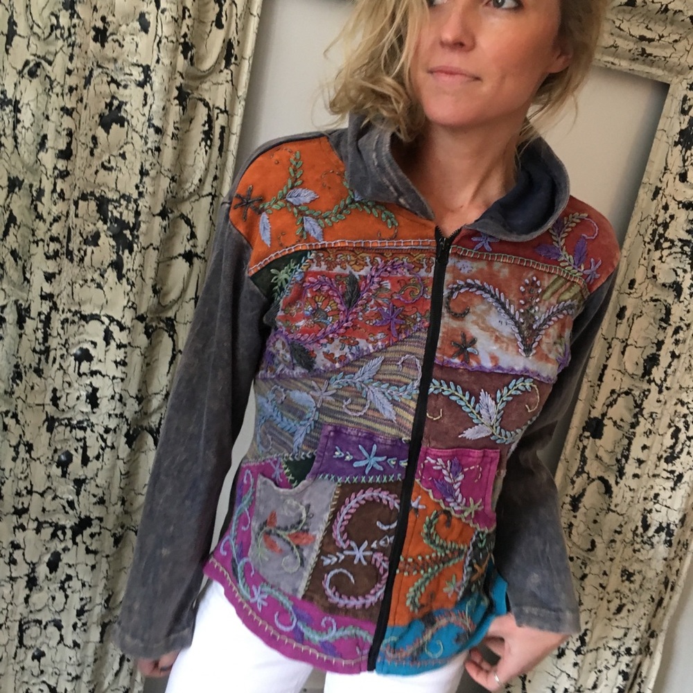 Hippy sweater!