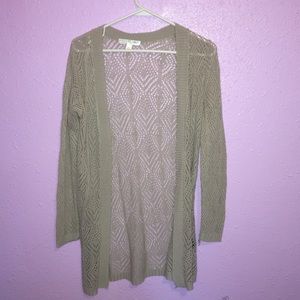 TAN CARDIGAN