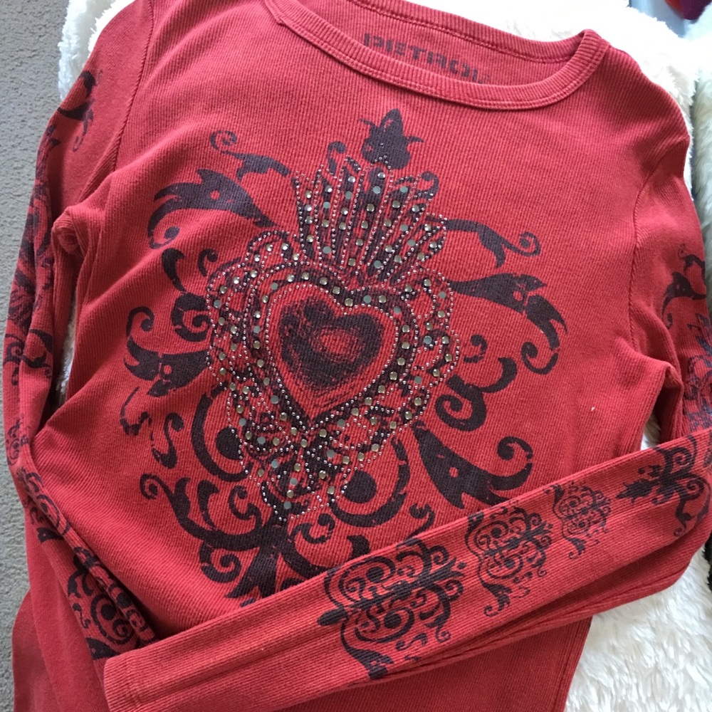 Red long sleeve