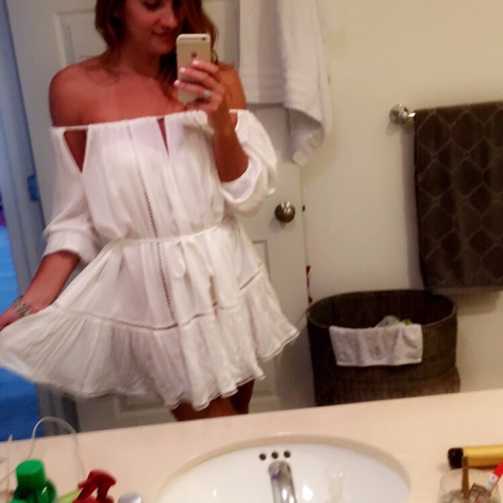 Off the shoulder dress