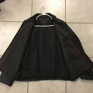 NEW Tommy Hilfiger MENS Large Leather Jacket