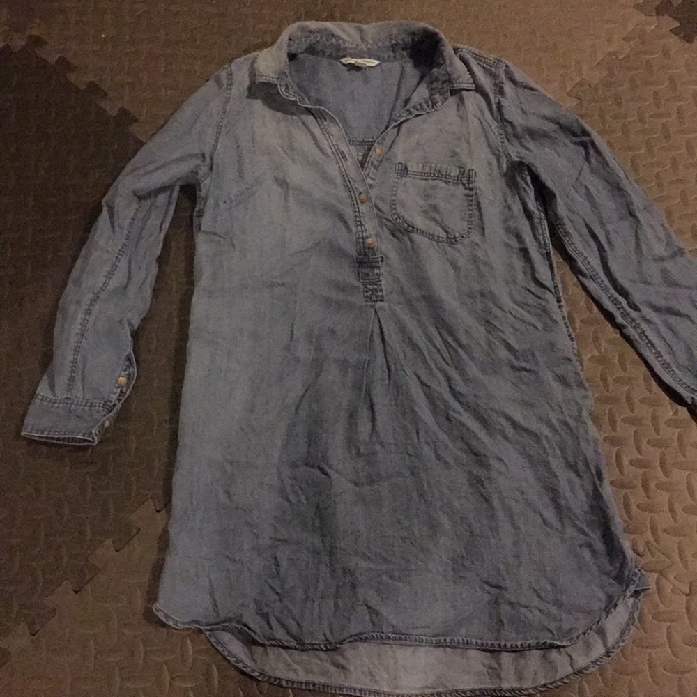 American eagle denim tunic size small