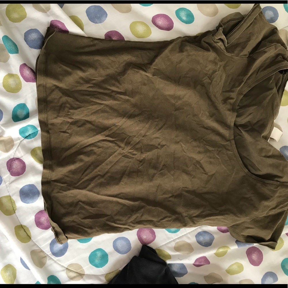 Green shirt