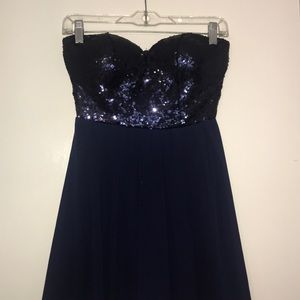 Sequin Blue Dress