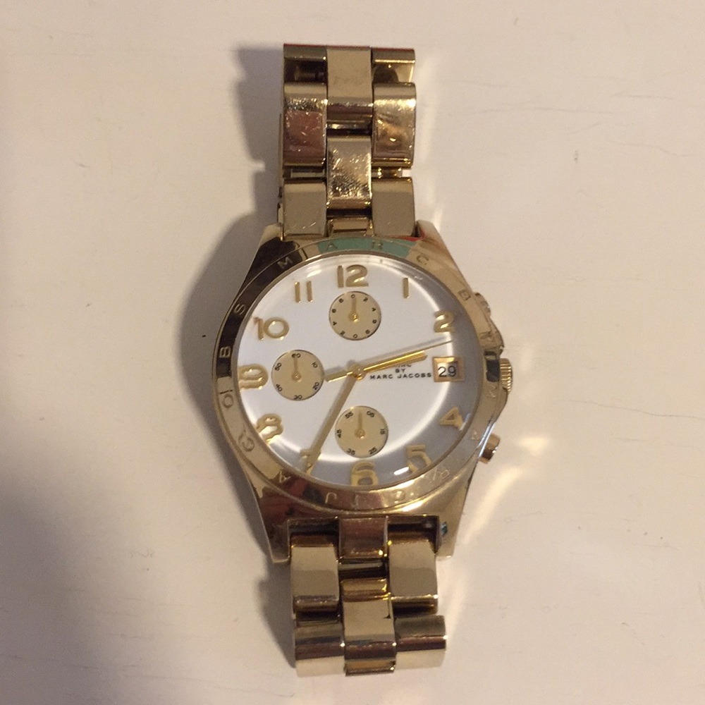 Marc Jacobs gold women’s watch