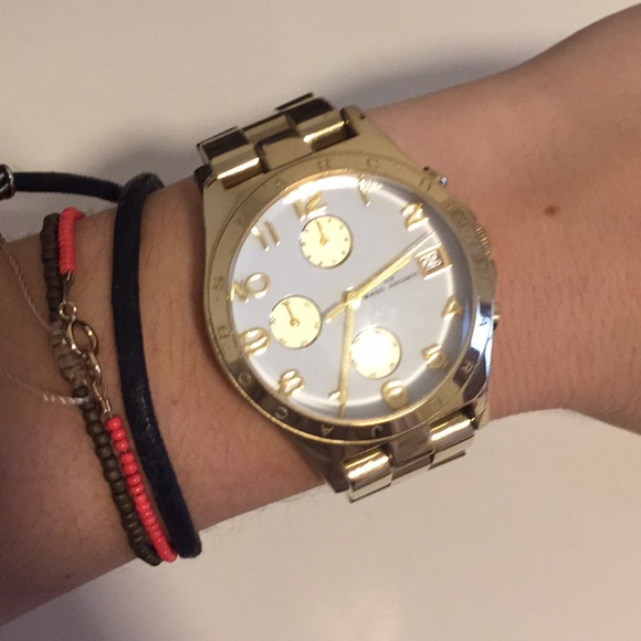 Marc Jacobs gold women’s watch