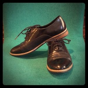 Kate Spade Saturday Black Oxfords