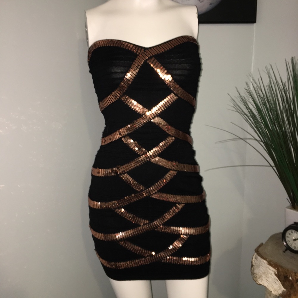 Sparkly fitted dress