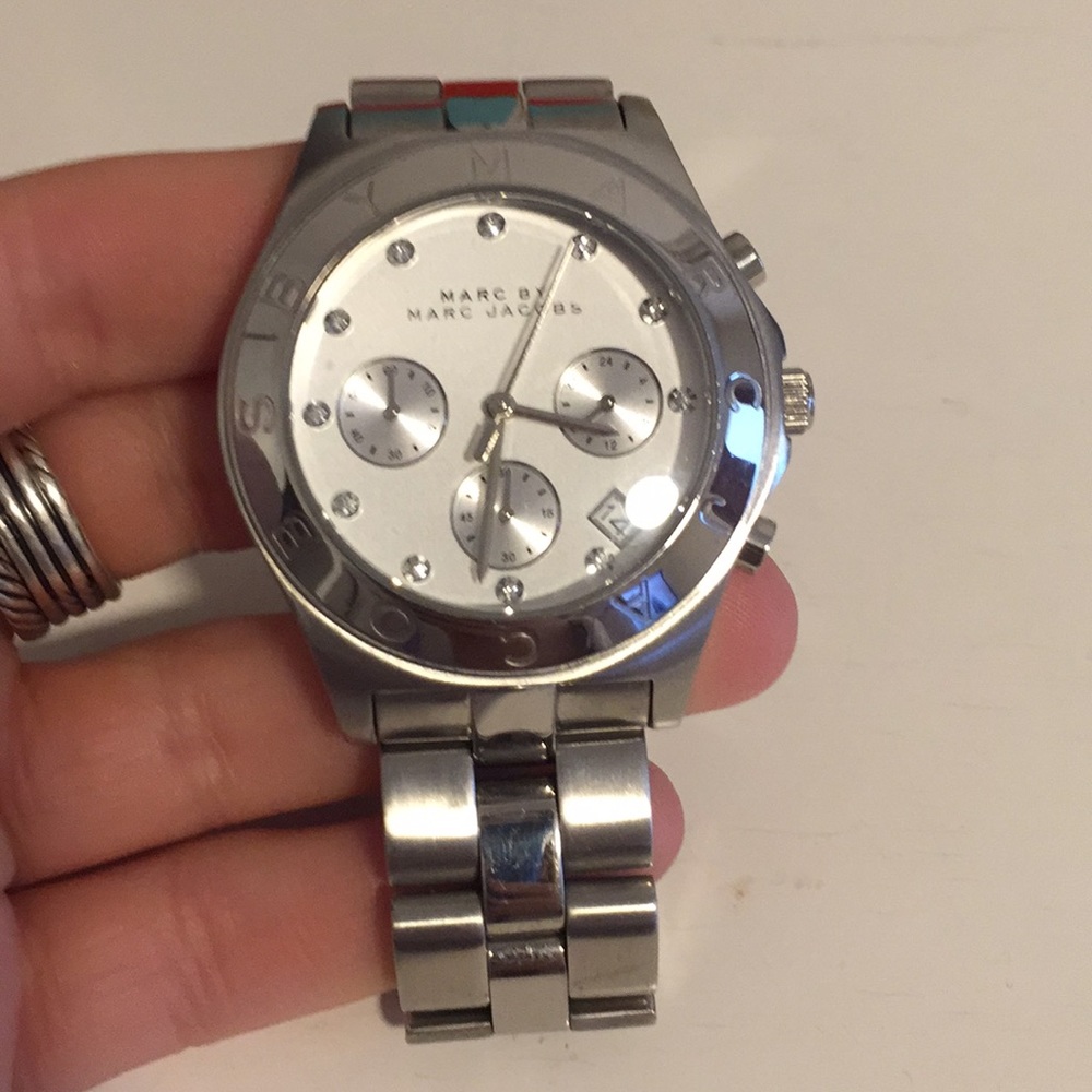 Marc Jacobs silver women’s watch