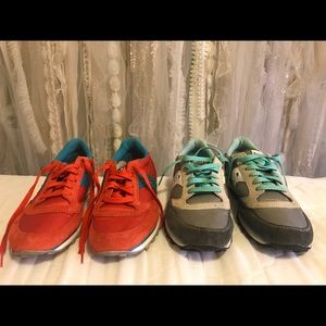 Saucony Jazz Low Pro Shoes- 2 Pairs