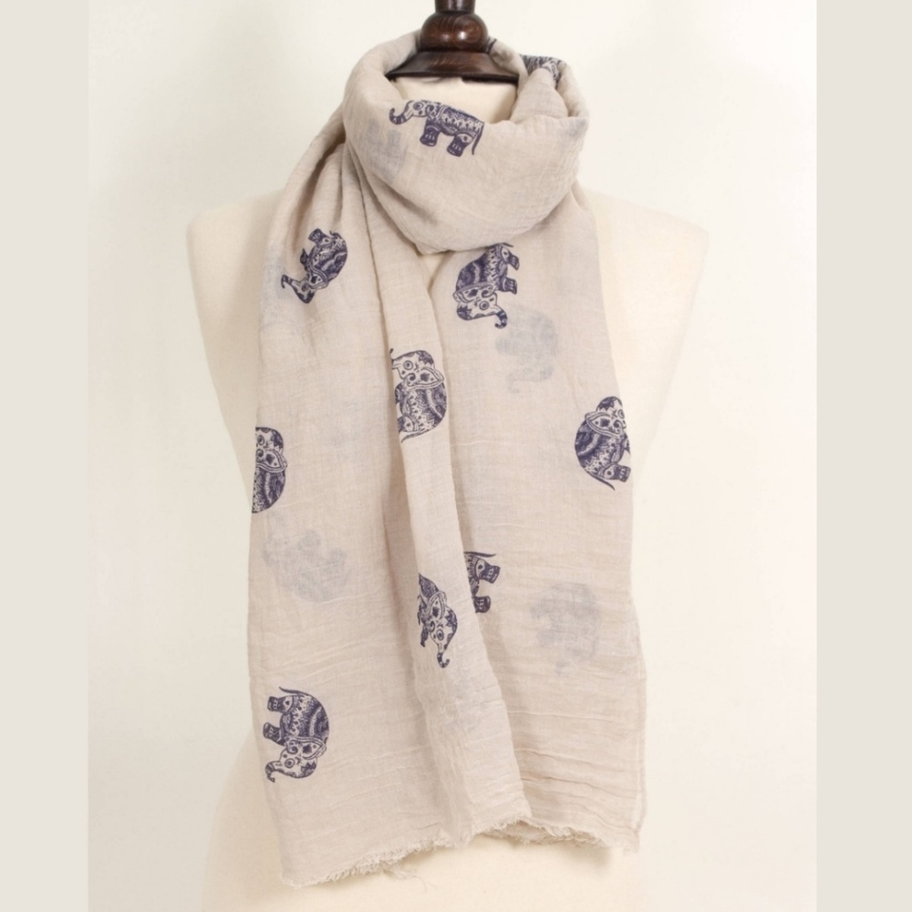 Elephant scarf