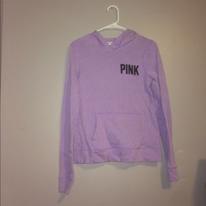 VSPINK lavender pullover worn few times. Like new.