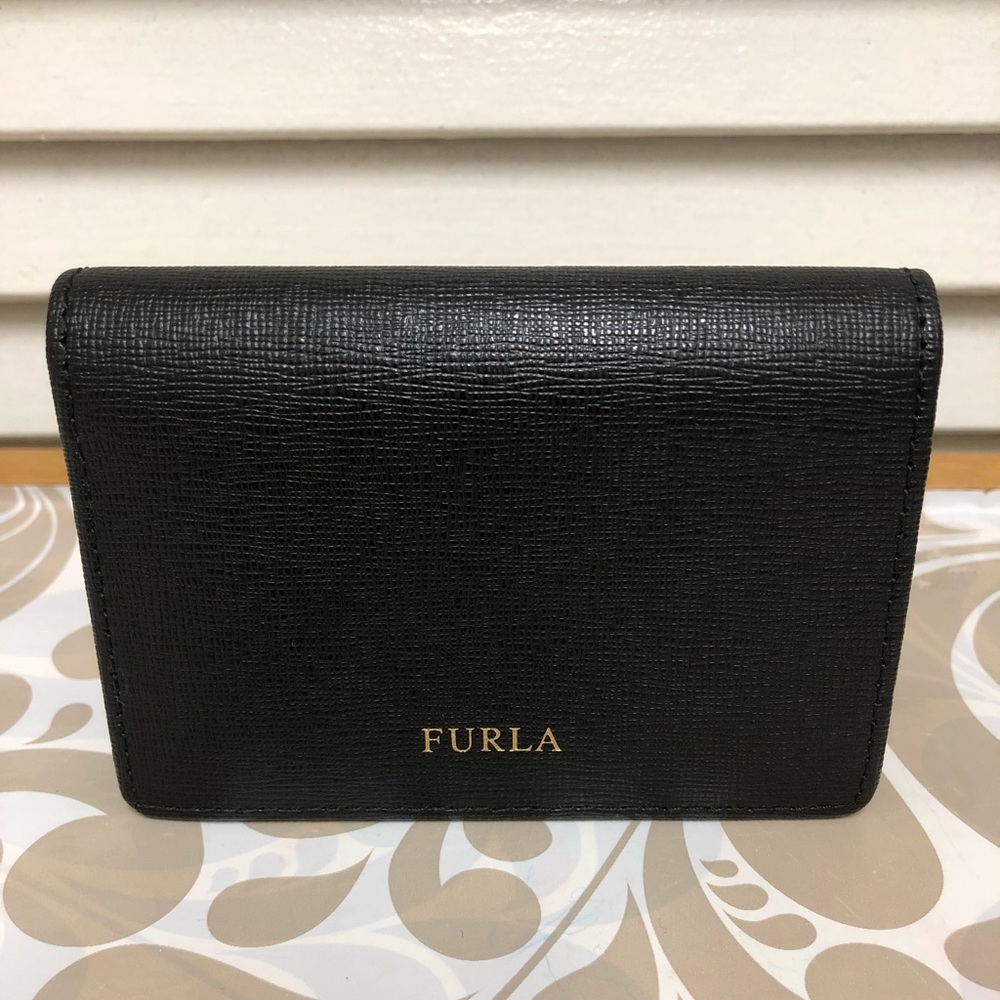 Furla Classic Business Leather Bi-Fold Wallet