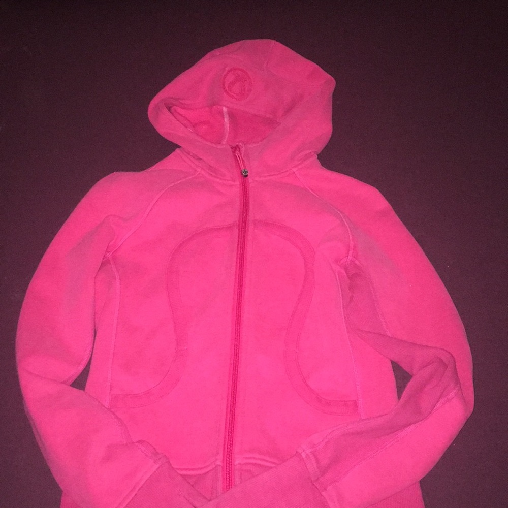 Lululemon Pink Scuba Hoodie Size 6