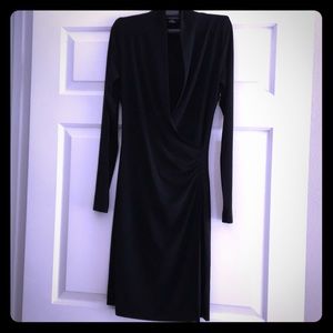 Norma Kamali Jersey Faux Wrap dress