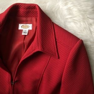 Like new Talbots red jacket