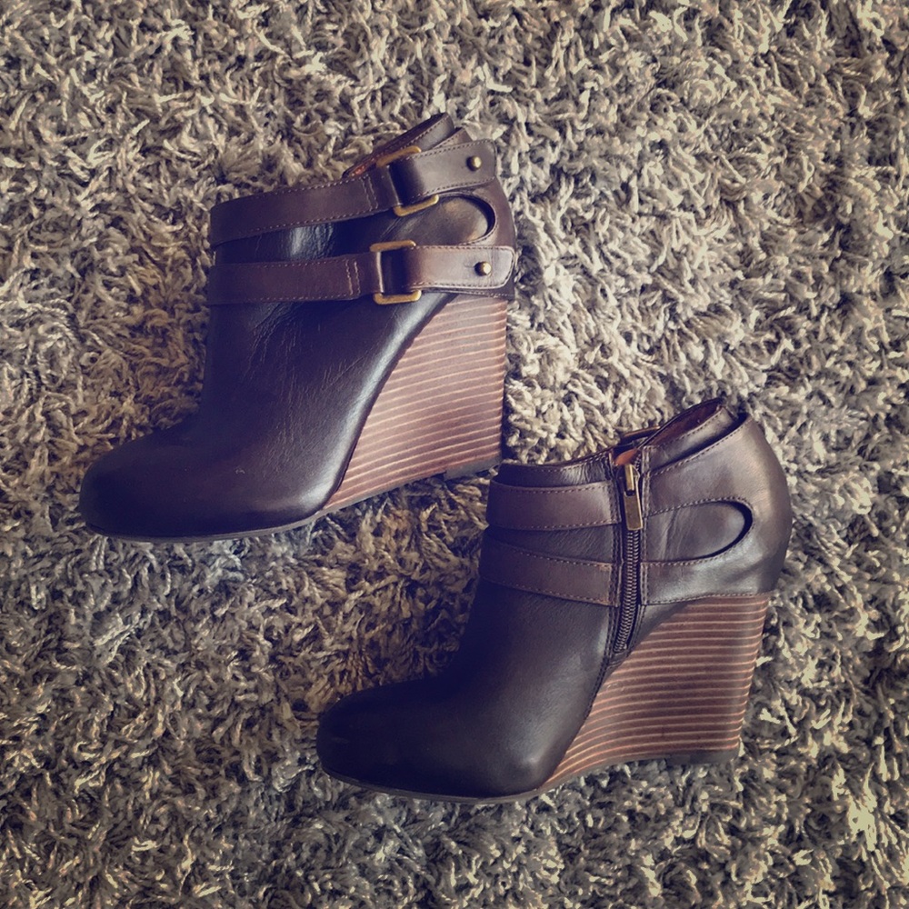Wedge Booties