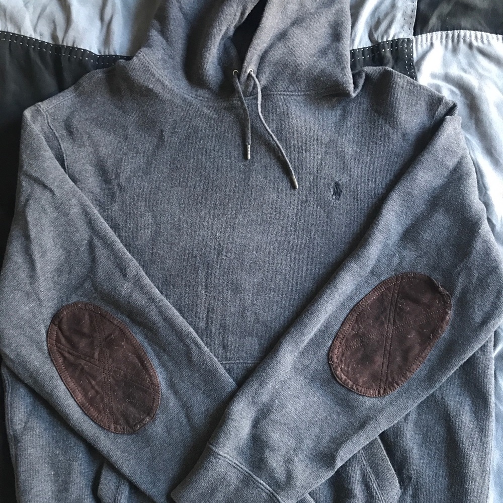 Gray Polo Ralph Lauren Hoodie