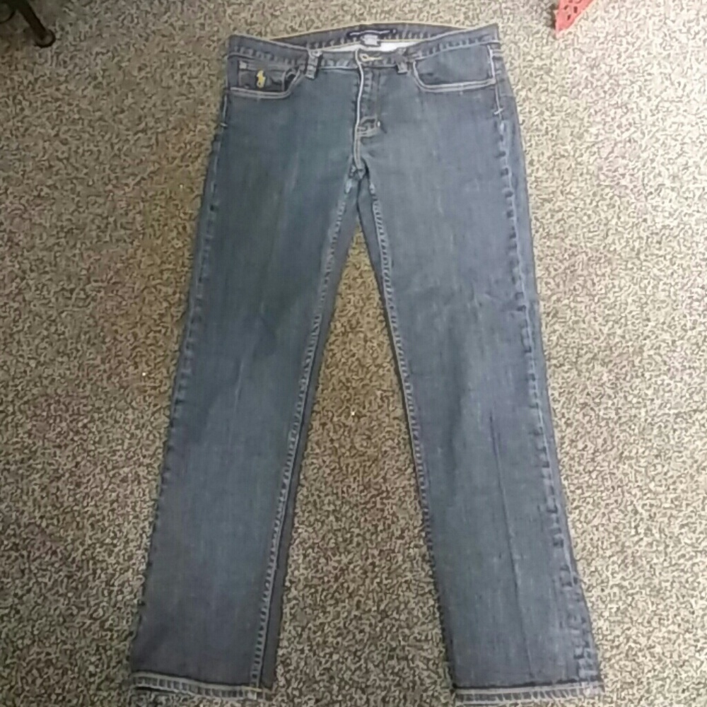 Ralph Lauren Sport Crop Skinny Jeans Size 8