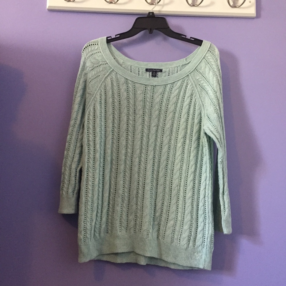 American Eagle Mint Sweater