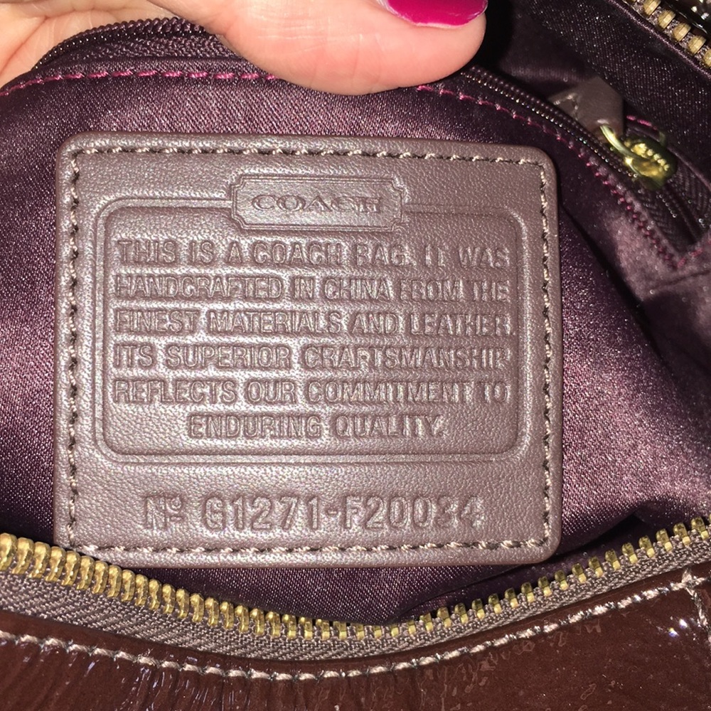 **Authentic*** Coach Purse - Picture 7 of 7