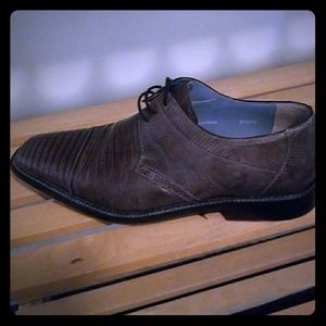 Mezlan Platinum Genuine Lizard