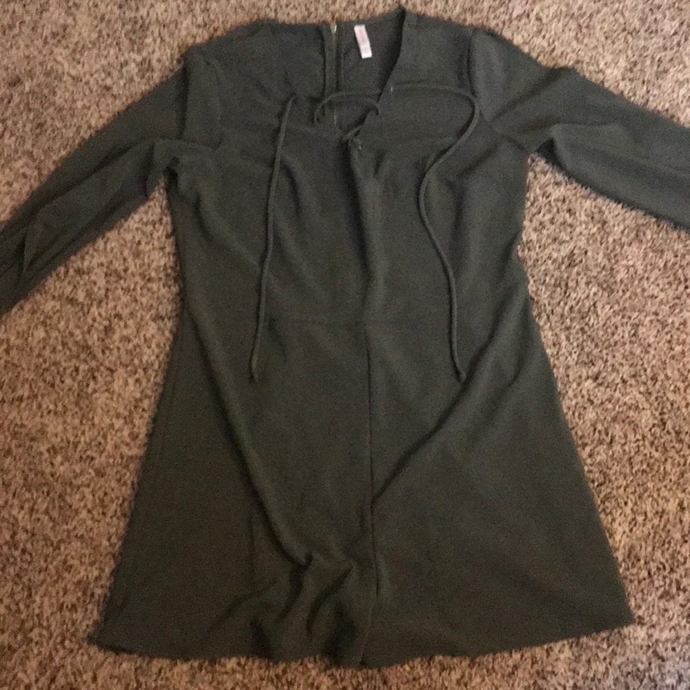 Forest Green Romper