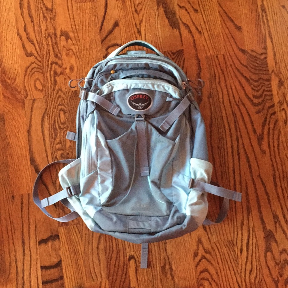 Osprey business book bag.